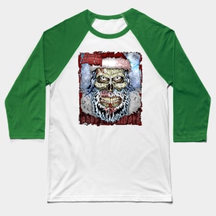 Zombie Santa by Grafixs©/ Miguel Heredia Baseball T-Shirt